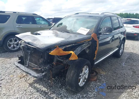 2008 Volkswagen Touareg 2 Vr6 Fsi z USA, uszkodzony, nr VIN WVGBE77L98D001859